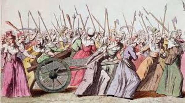 The woman's march on Versailles