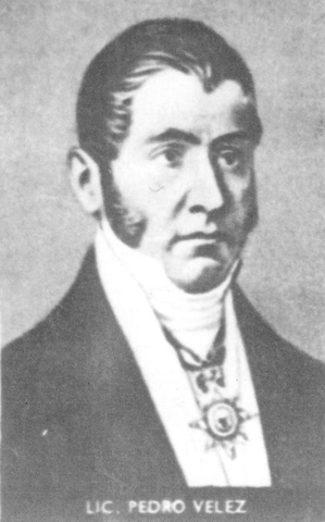 Presidente de México: José Pedro Antonio Vélez de Zúñiga