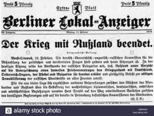 Treaty of Brest-Litovsk