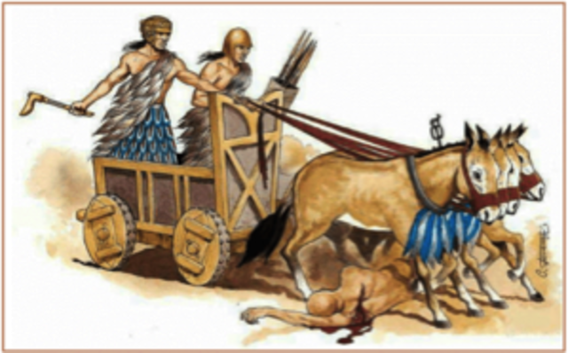 Asirios inventaron la caballería