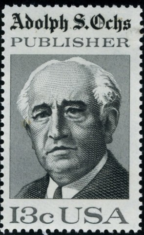 Адольф Окс, качественная журналистика -The New York Times.