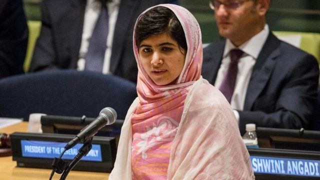 Malala's first speech
