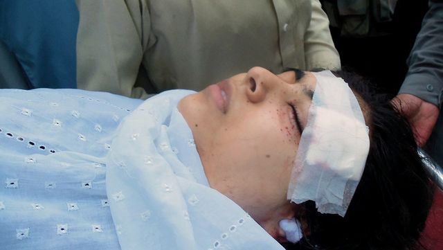 Malala Yousafzai shooting