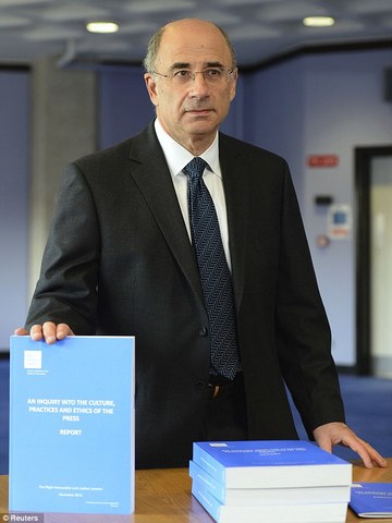 Lord Leveson begins his inquiry