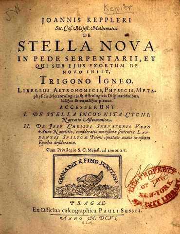 Tycho Brahe's De nova stella published
