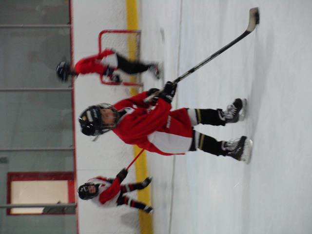 I was introduced to hockey