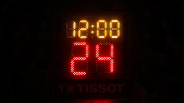 The shot clock was added.