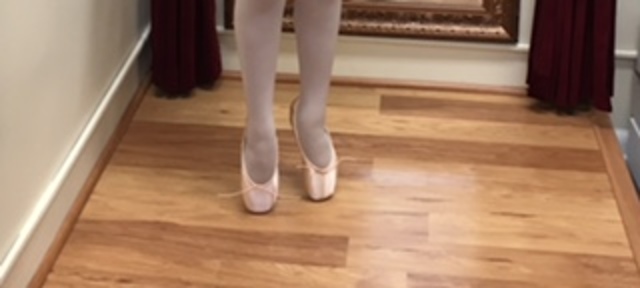 I got my pointe shoes!