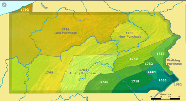 William Penn established the Pennsylvania colony