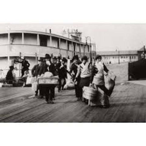 Immigrants in the progressive Era