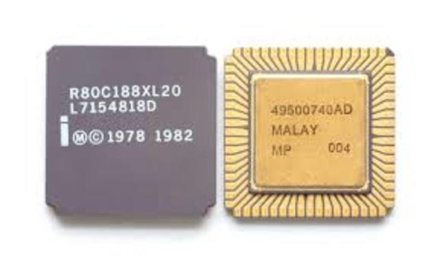 1982 Intel 80186