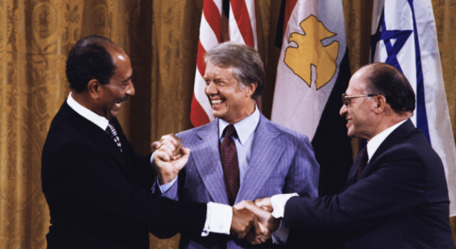 Peace with Egypt and Israel