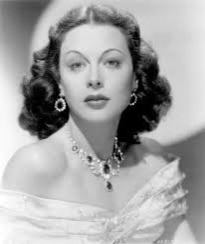 Hedy Lamarr.