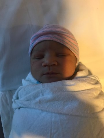 My baby girl cousin was born!