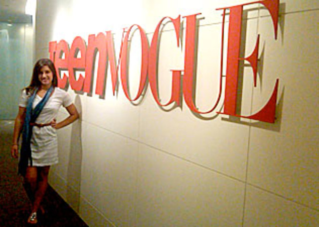 I got an internship at Teen Vogue!