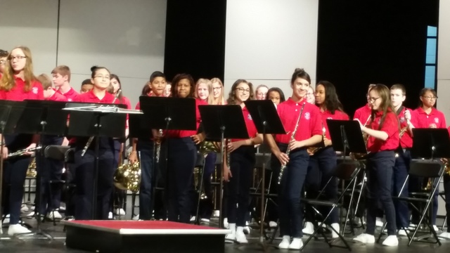 I start band in high school