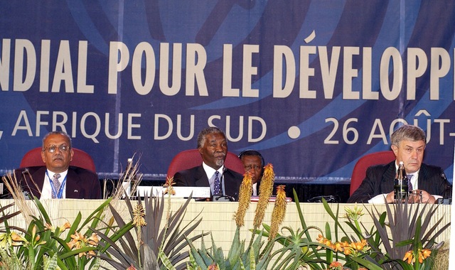 Conferencia de las Naciones Unidas sobre el Medio Ambiente y el Desarrollo. (Sudáfrica)
