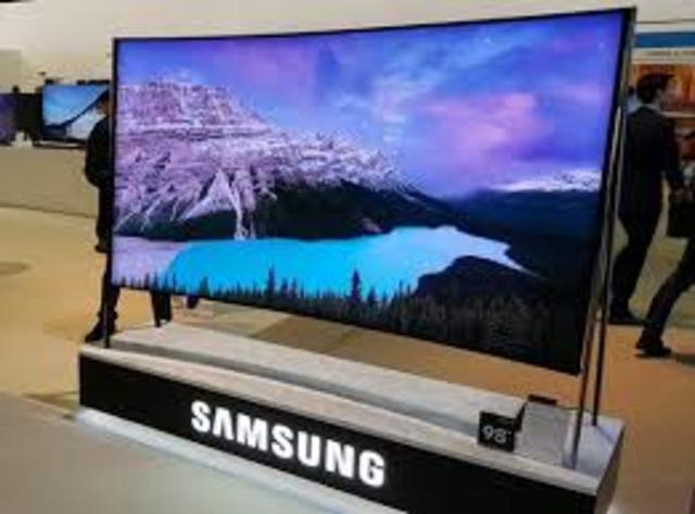 samsung presenta el primer televisor led del mundo