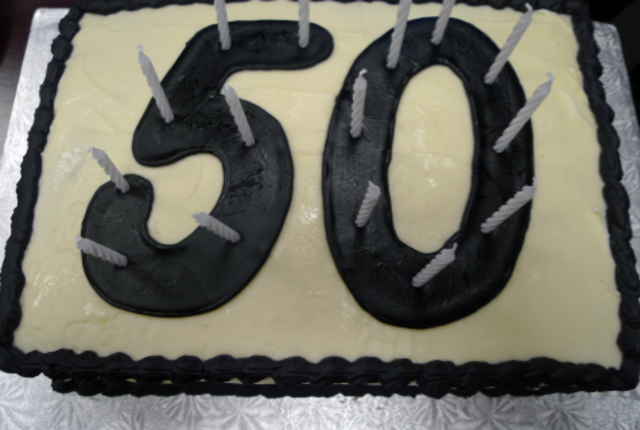 I turn 50 years old.