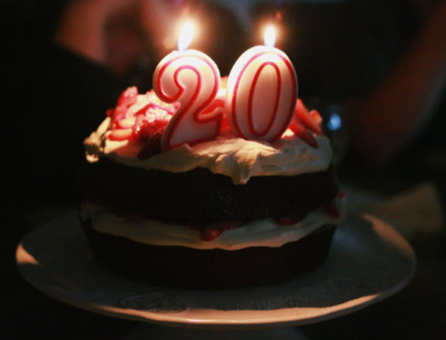 My son/daughter turns 20 years old.