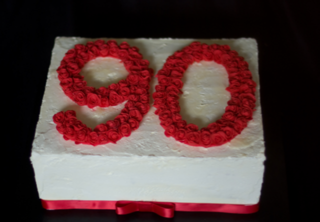 I turn 90 years old.