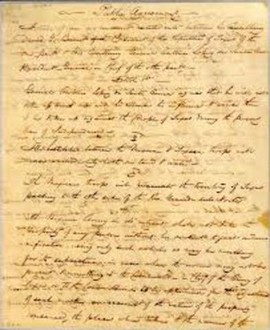 El término de la guerra