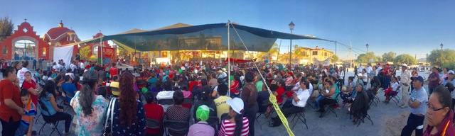 GIRA DE TRABAJO CAMPAÑA ALONSO LANDEROS PEDRO ESCOBEDO