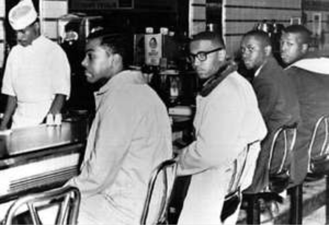 First Sit-In Protest