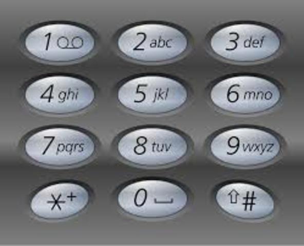 Dial Pad Telephone