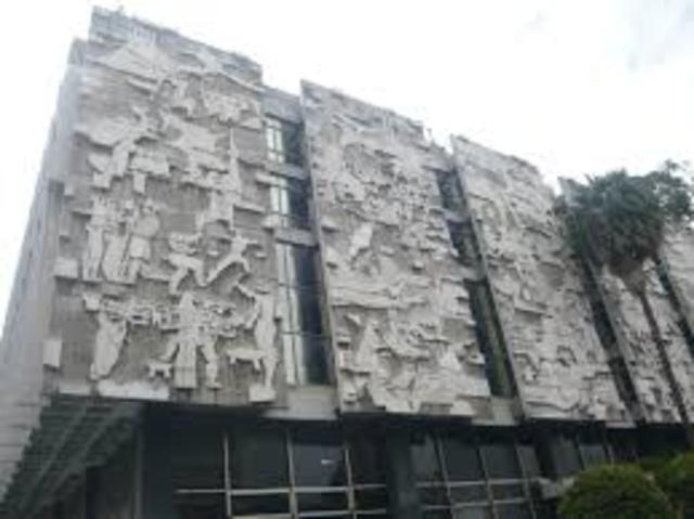 Mural en Corte Suprema de Justicia