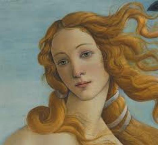 Botticelli completed the painting The Birth of Venus.