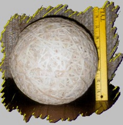 Indivisible, solid sphere model