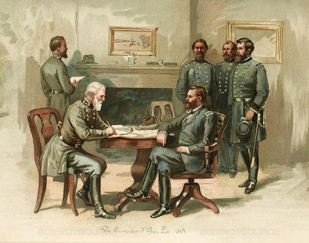 Lee Surrenders to Grant