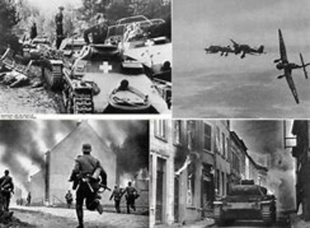 La II Guerra Mundial.