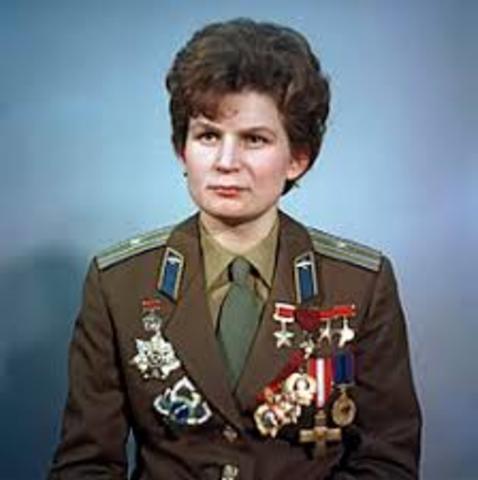 Valentina Tereshkova.