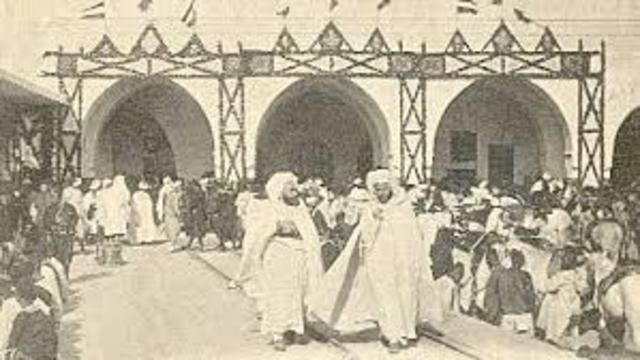 Franco-German crisis for the control of Morocco.