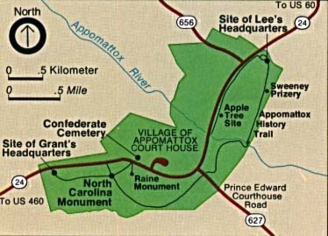 Grant and Lee battle in northern virginia