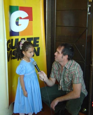 Aparecí en televisión