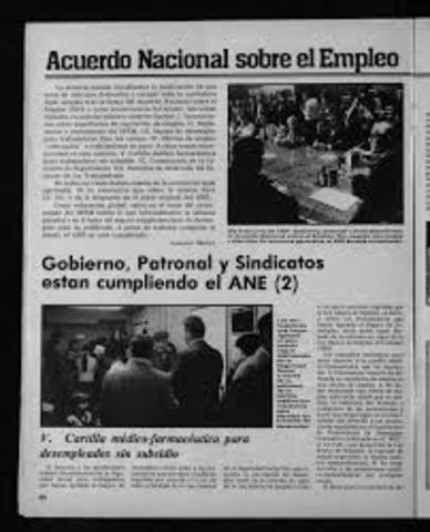 ACUERDO NACIONAL DE EMPLEO.