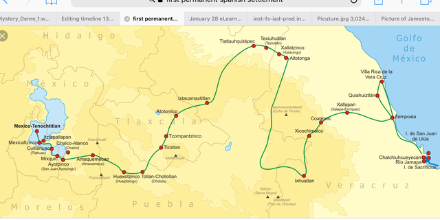 First  permanent Spanish  settlement