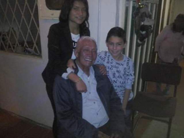 the nine of September of the two thousand seventeen died my grandfather