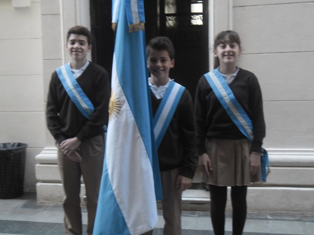 My first time as a standard-bearer