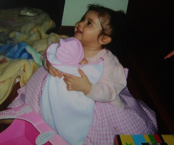 I got my first doll.