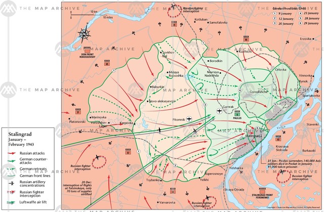 The Battle of Stalingrad Begins