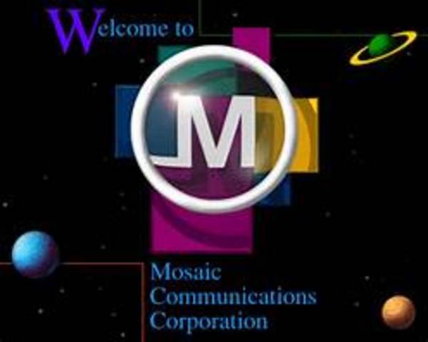 Creación de Mosaic Communications Corporation