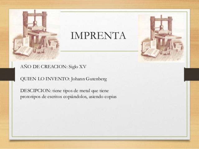 IMPRENTA