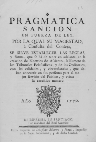 Pragmática Sanción.