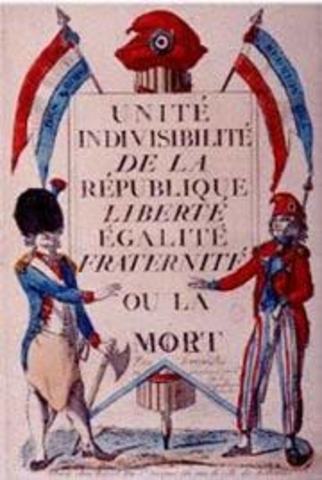 La république est proclamé
