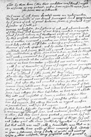 The Mayflower Compact