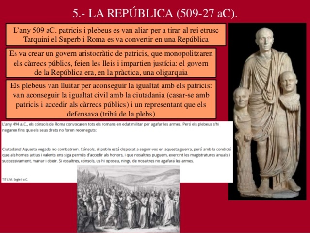 La lluita per la igualtat (Republica Romana)